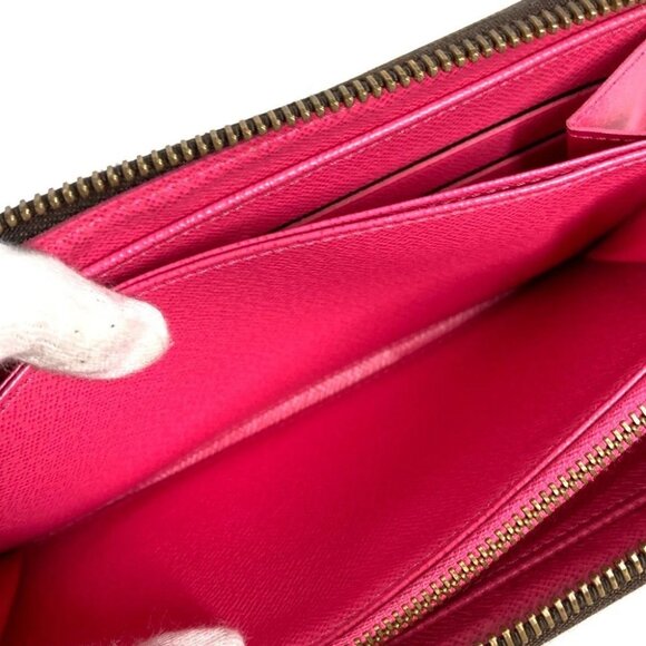 LOUIS VUITTON Monogram V motif Zippy Wallet Zip Around Long Wallet - Picture 9 of 14